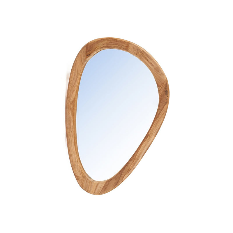 Dimensions Large Teak Organic Mirror