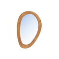 Miroir Organic en teck modèle moyen