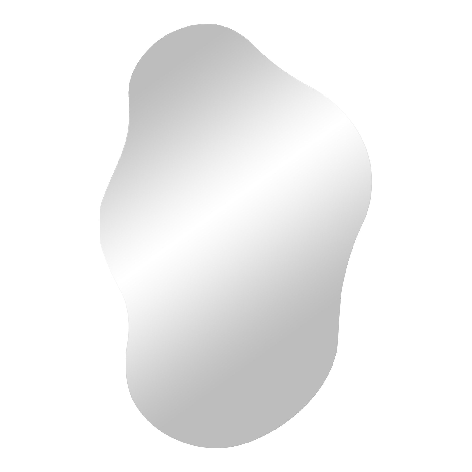 Miroir organique Palermo sans cadre forme libre 40x60 cm vue de face