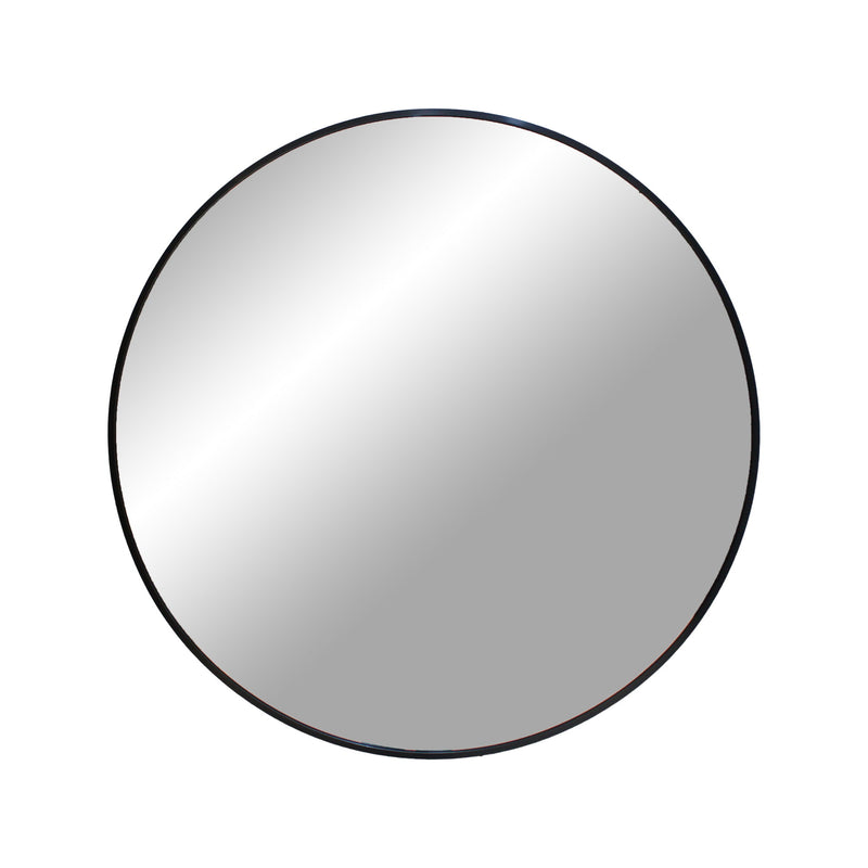 Dimensions Madrid Mirror – Black Aluminium Frame – Round ø60 cm