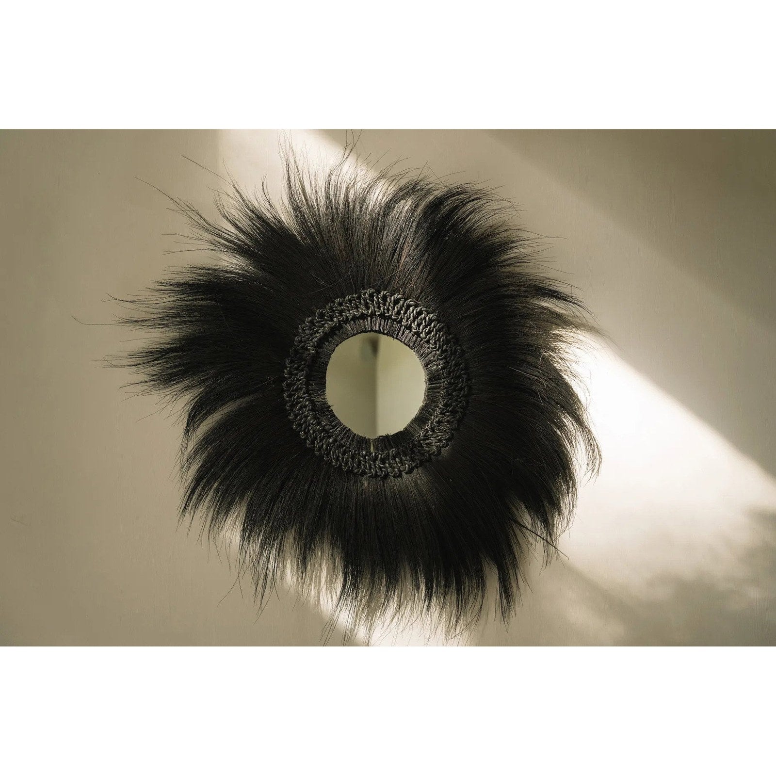 Miroir Simba en herbe rayung noire, vue 5