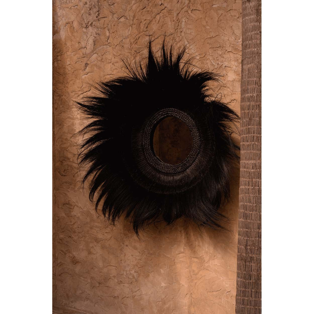 Miroir Sunken Forest en herbe noire en situation
