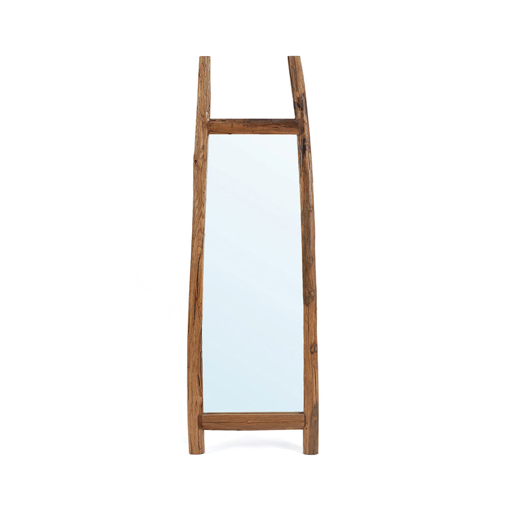 Miroir sur pied Fabulook en teck recyclé