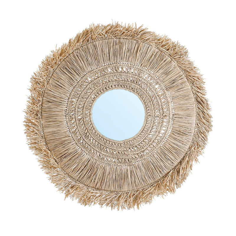 Dimensions Five-ring Yuki raffia mirror