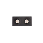 Module LED Modular vu de face deux cellules creuses aux diodes en retrait