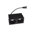 Module LED Modular deux cellules noires et son câble à connecteur enfichable