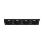 Module LED Modular vu de biais platine noire et quatre cellules creuses