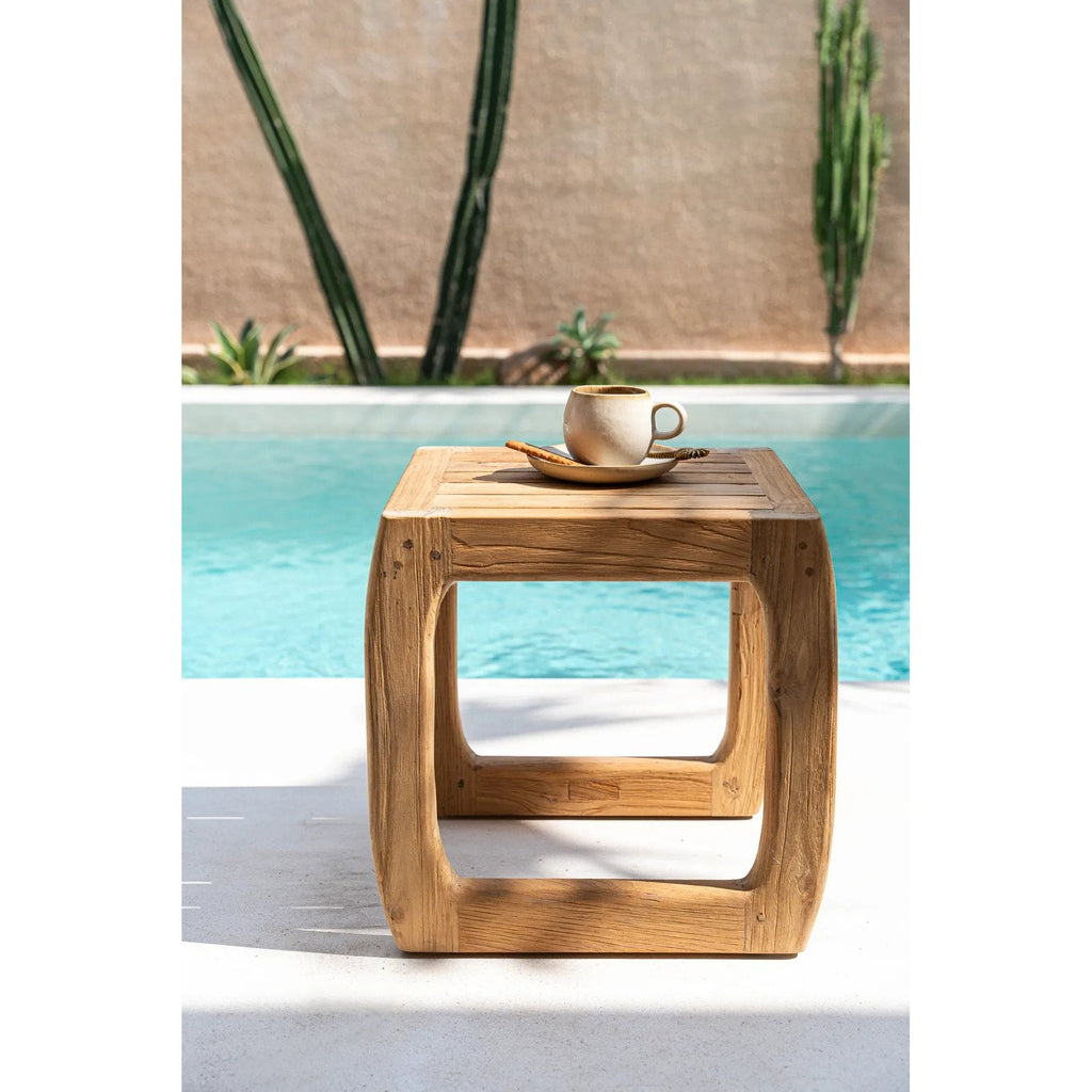 Mug boule en grès émaillé crème 9 cm, vue 6