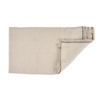 Nappe Tuscany en lin naturel à surpiqûre noire 150x250 cm, vue 3