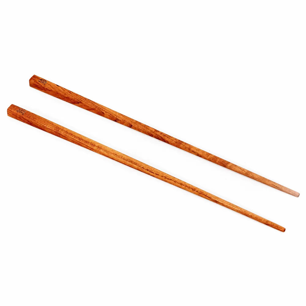 Paire de baguettes en teck massif 23 cm, vue 5