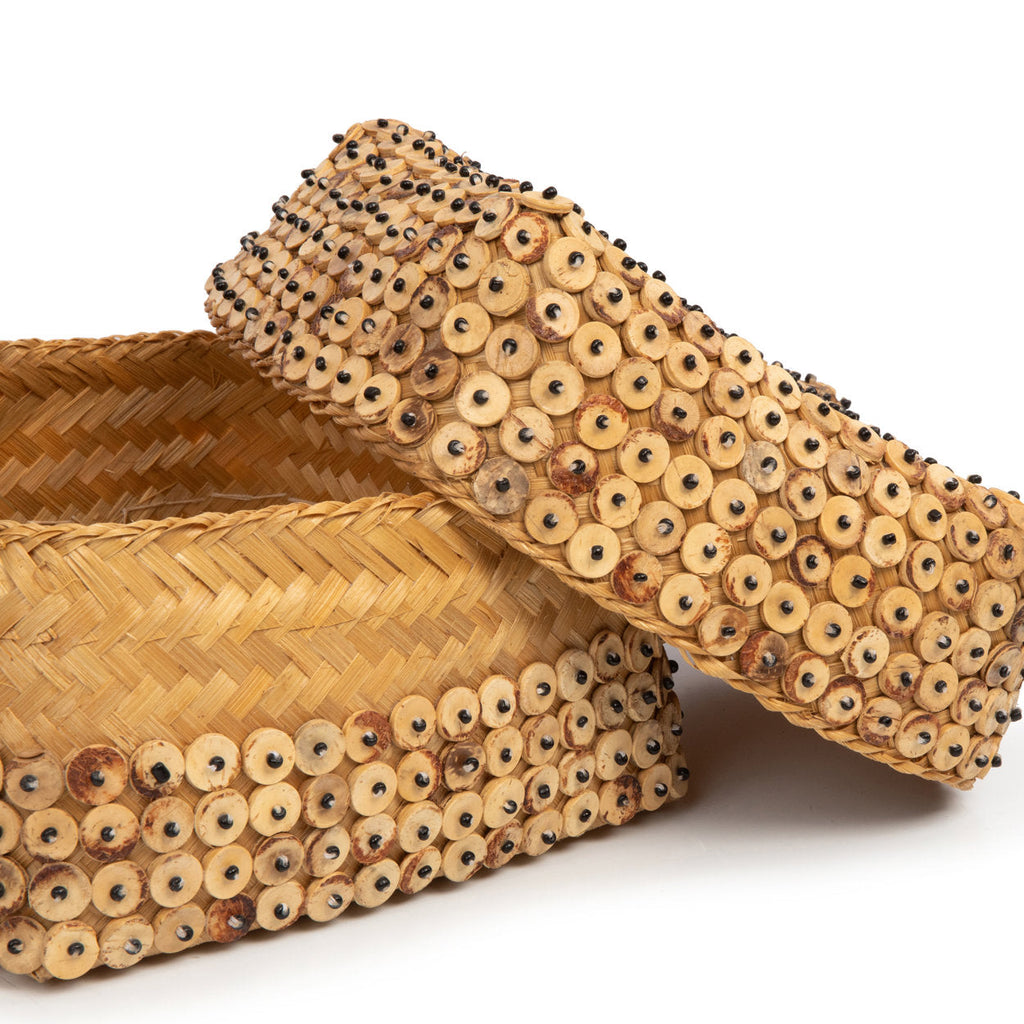 Panier en bambou et coque de coco, vue 5