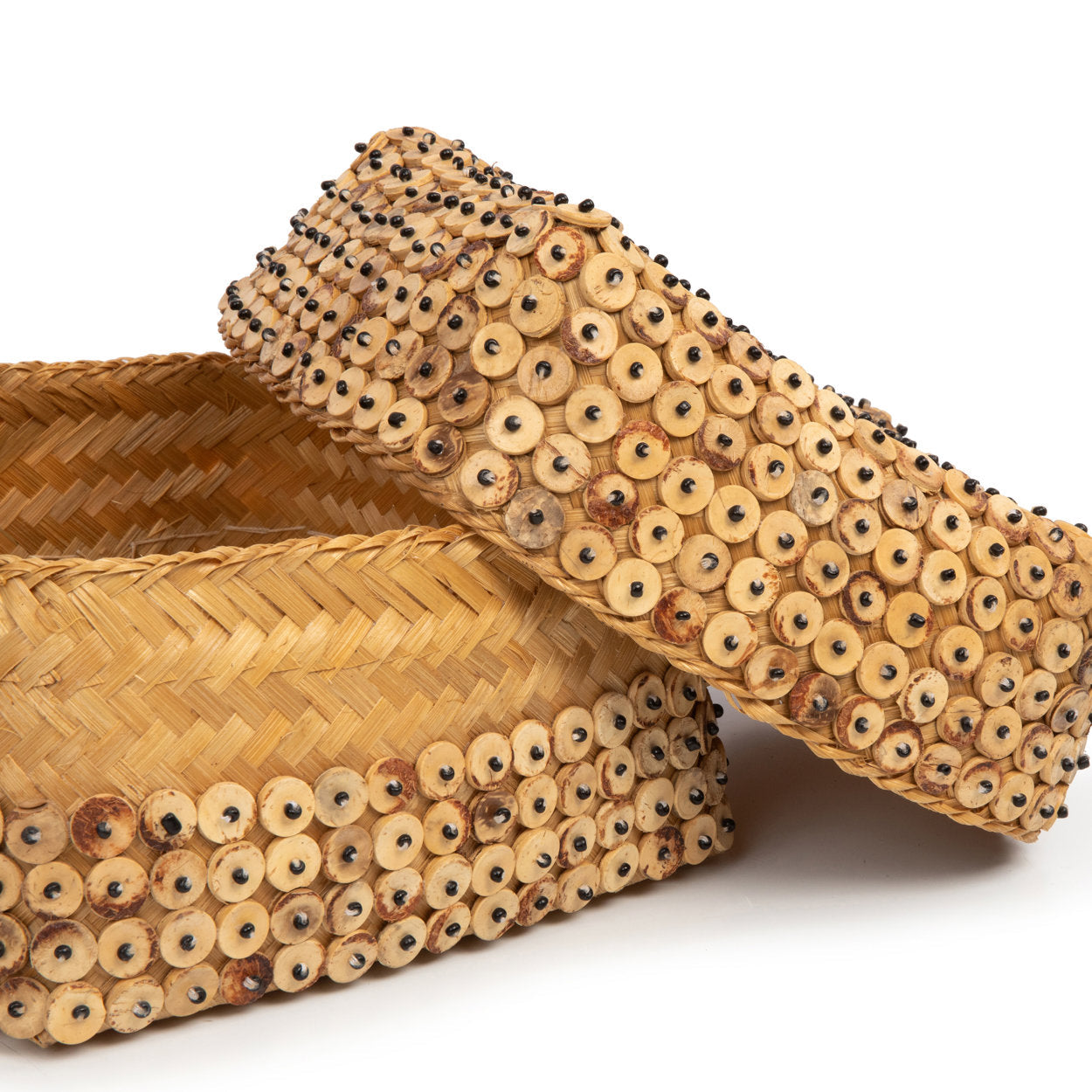 Panier en bambou et coque de coco, vue 5
