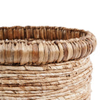 Panier Chuka en jacinthe d'eau et feuille de bananier, vue 8