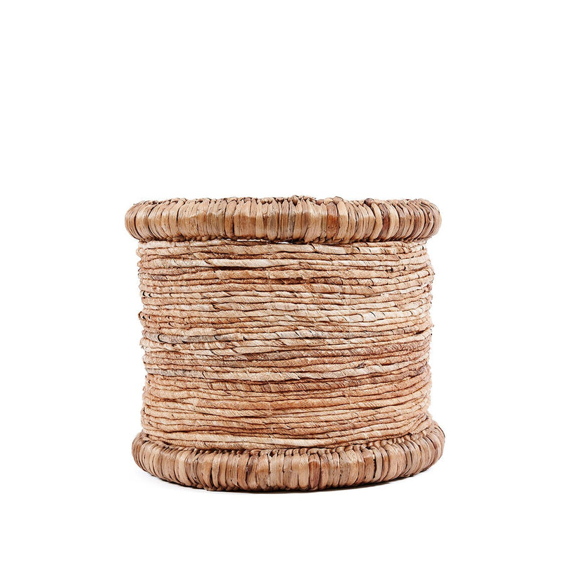 Dimensions Panier Chuka en jacinthe d'eau et feuille de bananier