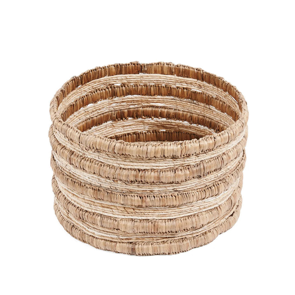 Panier Chungu en jacinthe d'eau et feuille de bananier, vue 5