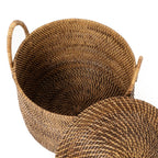 Panier Colonial à anses en rotin, vue 7