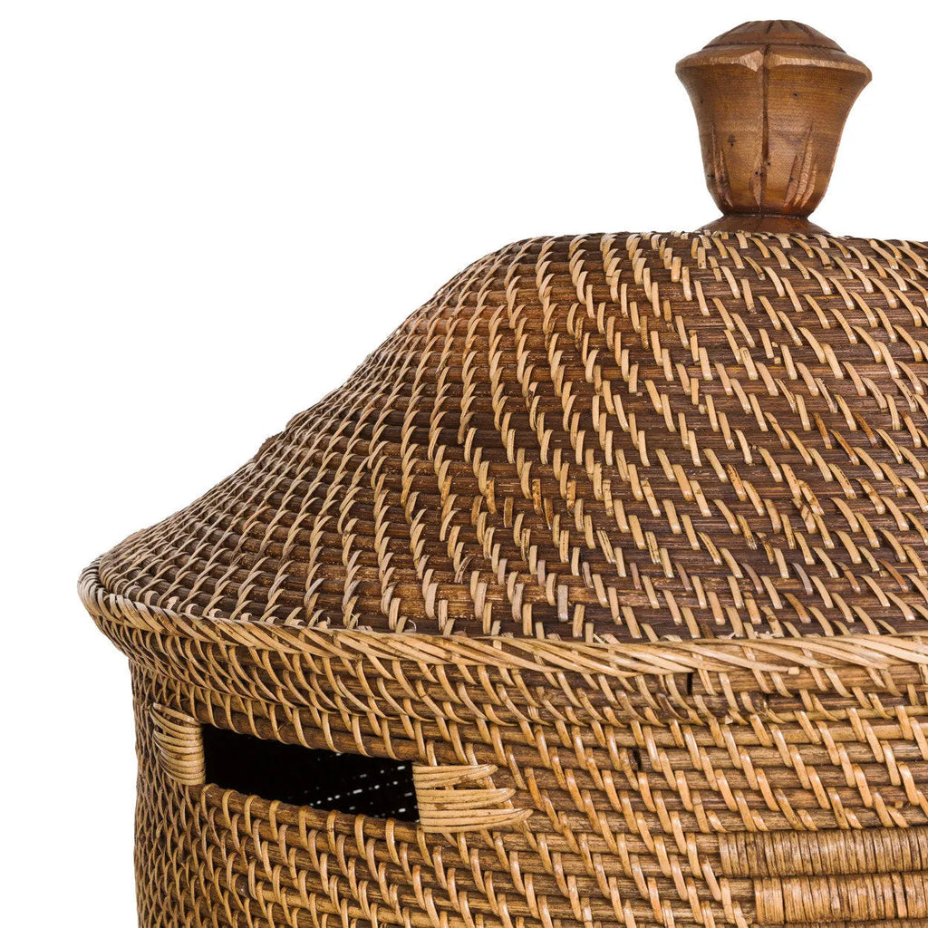 Panier à linge Colonial en rotin, vue 7