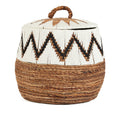 Panier Little Bay en feuille de bananier blanchie grand modèle