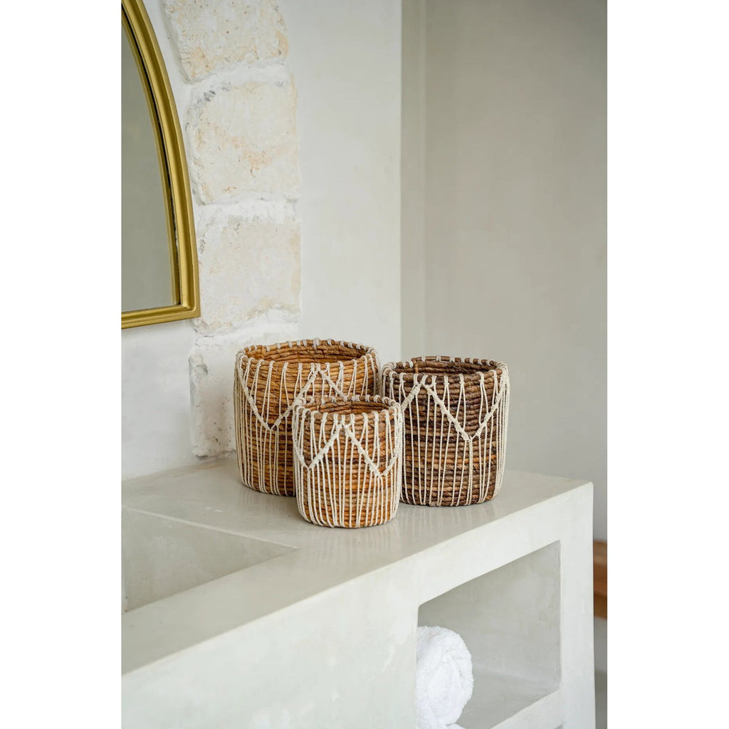 Panier Macra-mazing en coton moyen modèle, vue 3