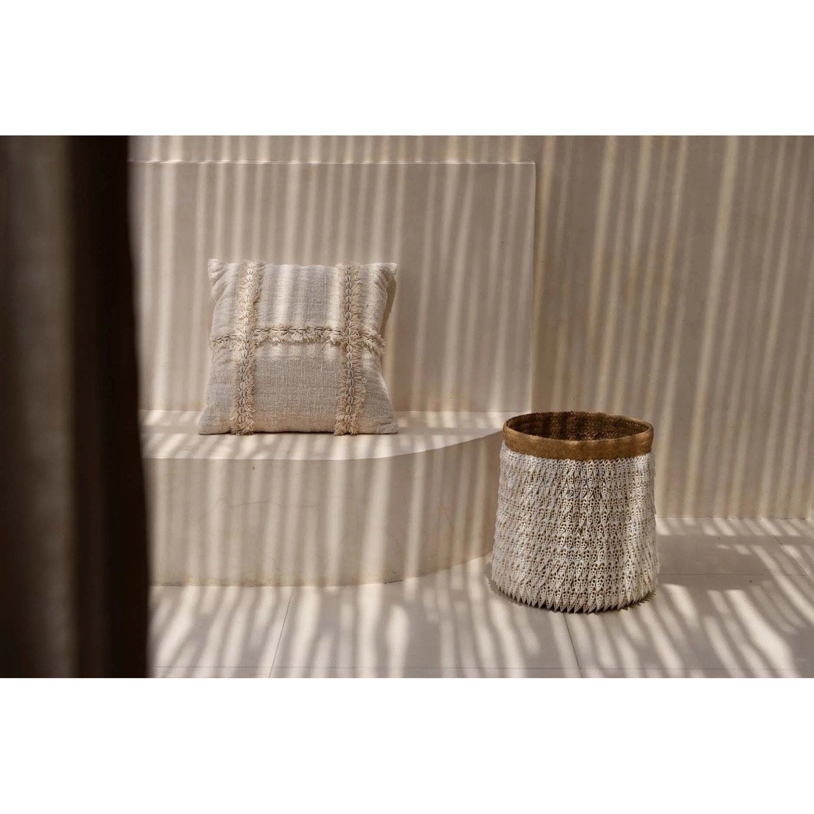Panier Pandan à coquillages modèle deux, vue 4