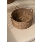 Panier plat Quatre Mains en sisal naturel, vue 3