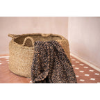 Panier plat Quatre Mains en sisal naturel, vue 4