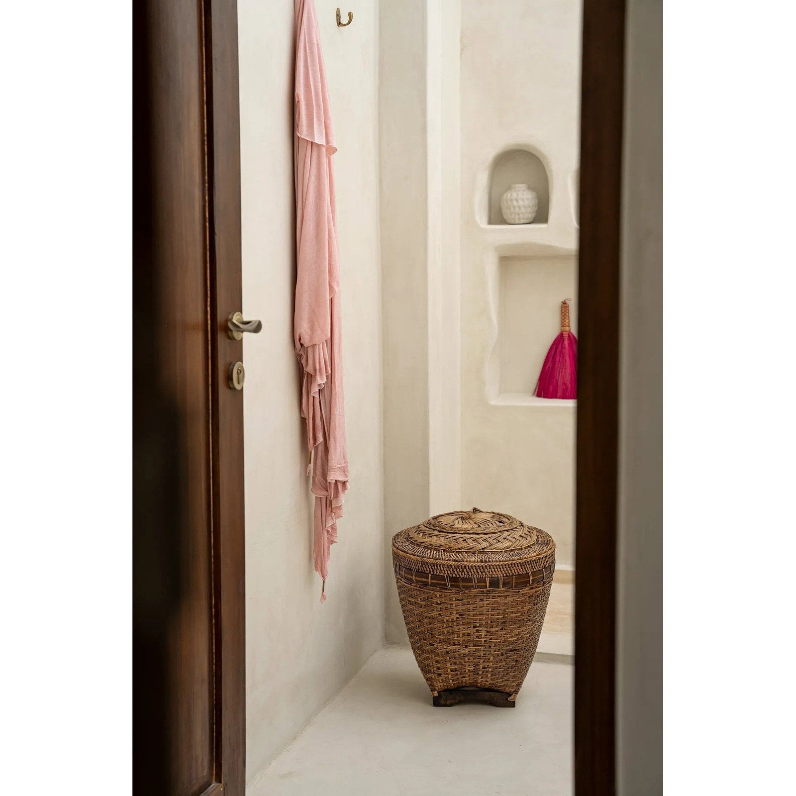 Panier de rangement Colonial en rotin, vue 4