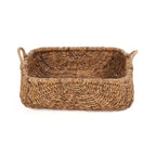 Panier Rayah ovale en feuille de bananier et fer, vue 4