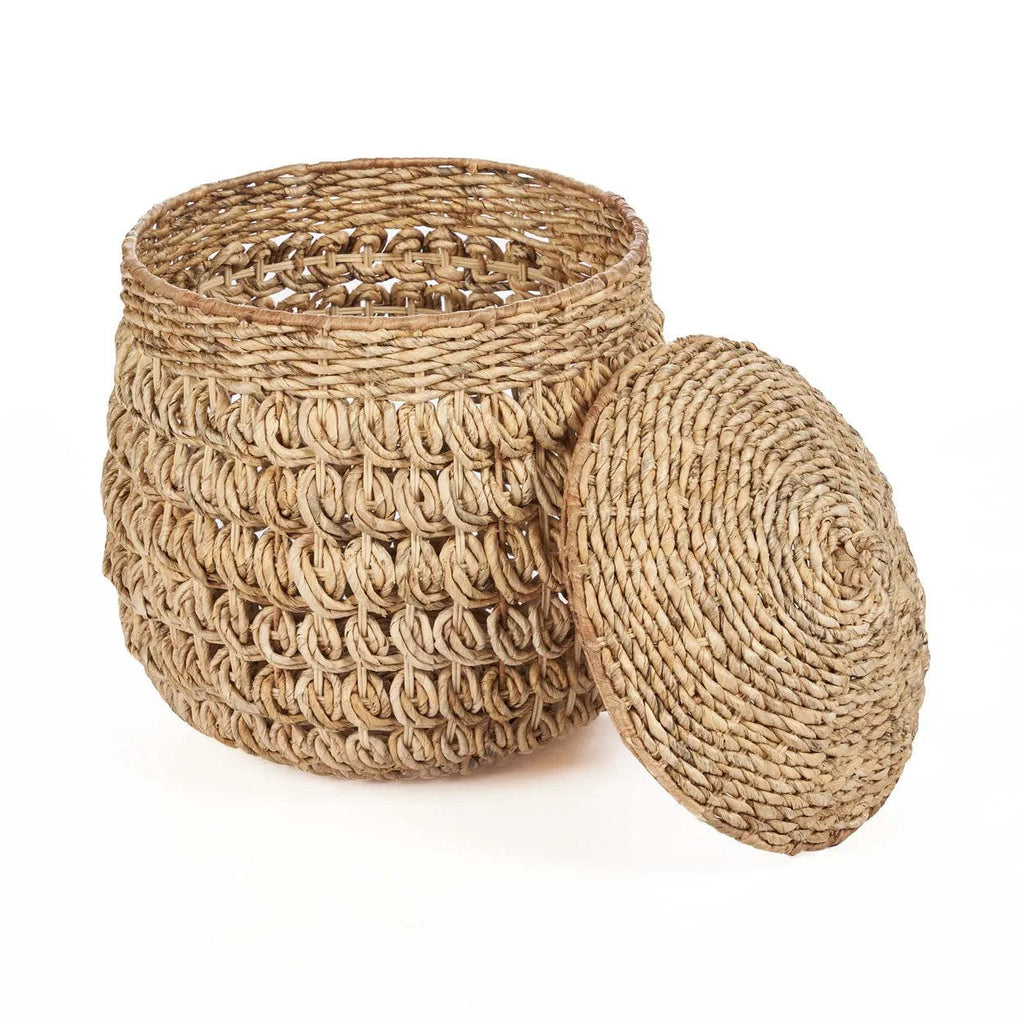 Panier Tarajih haut en feuille de bananier, vue 3