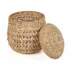Panier Tarajih haut en feuille de bananier, vue 3