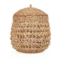 Panier Tarajih haut en feuille de bananier