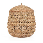 Panier Tarajih haut en feuille de bananier