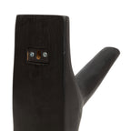 Patère en fourche de teck teinté noir 20 cm, vue 7