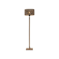 Petit lampadaire droit Java bambou bicolore 32 cm E27