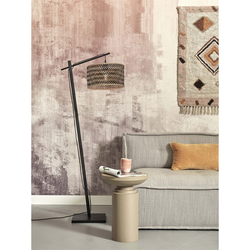 Dimensions Kleine Java Stehlampe zweifarbig schwarzer Arm 32 cm E27