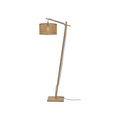 Petit lampadaire liseuse Java bras naturel 32 cm E27