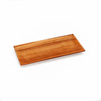 Petit plat rectangulaire en teck 26 cm, vue 3