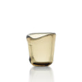 Photophore en verre fumé soufflé 6 cm