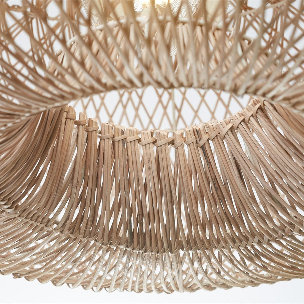 Plafonnier Arizona bambou naturel 50 cm E27, vue 4