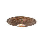 Plafonnier Bali bambou naturel et noir 60 cm E27