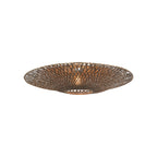 Plafonnier Bali bambou naturel et noir 87 cm E27