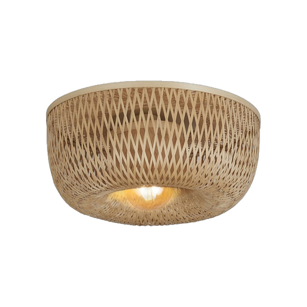 Plafonnier Barbados bambou naturel E27
