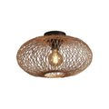 Plafonnier Cango bambou naturel 40 cm E27