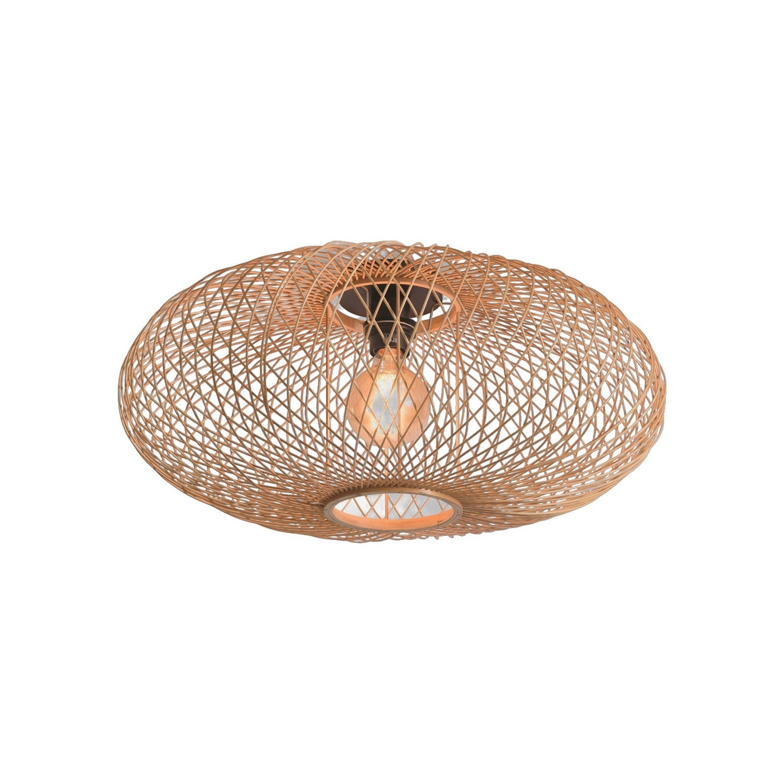Plafonnier Cango bambou naturel 60 cm E27