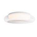Plafonnier Duo 34 cm blanc
