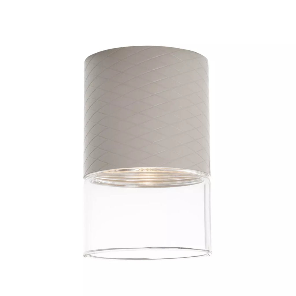 Plafonnier Fusion gris