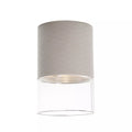 Plafonnier Fusion gris