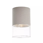 Plafonnier Fusion gris