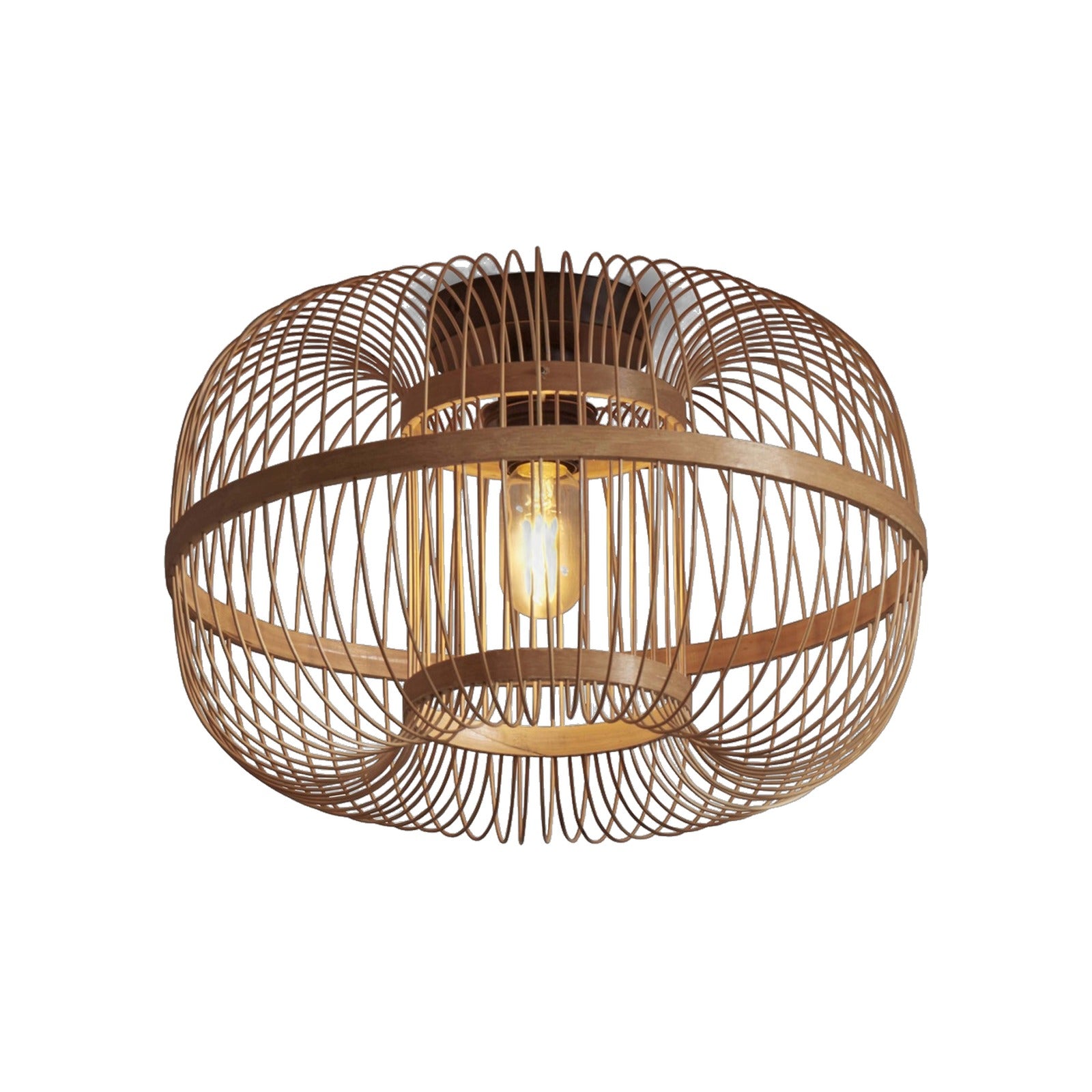 Plafonnier Hokkaido bambou naturel