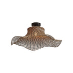 Plafonnier Ibiza bambou bicolore 65 cm E27